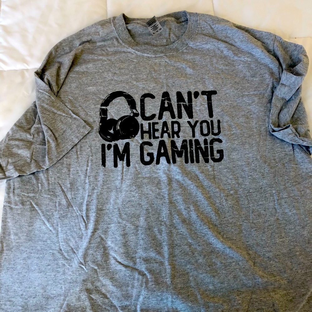 Mens gaming t shirt.  NWOT